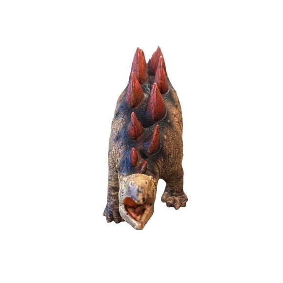 Large Soft Rubber Dinosaur 20" Toy Stegosaurus Jurassic Dino Action Figure Gift - Picture 1 of 4